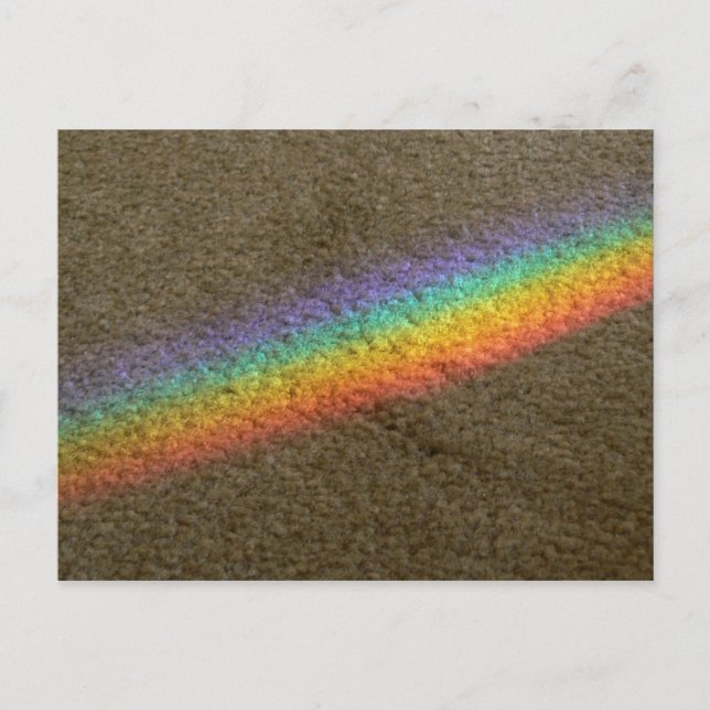 Carte Postale Arc-en-ciel (Devant)
