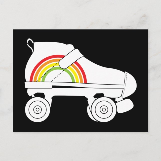 Carte Postale arc-en-ciel (Devant)