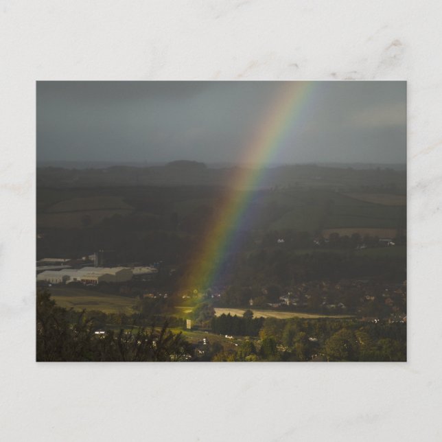 Carte Postale arc-en-ciel (Devant)