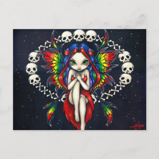 Carte postale "Arc en ciel des os"