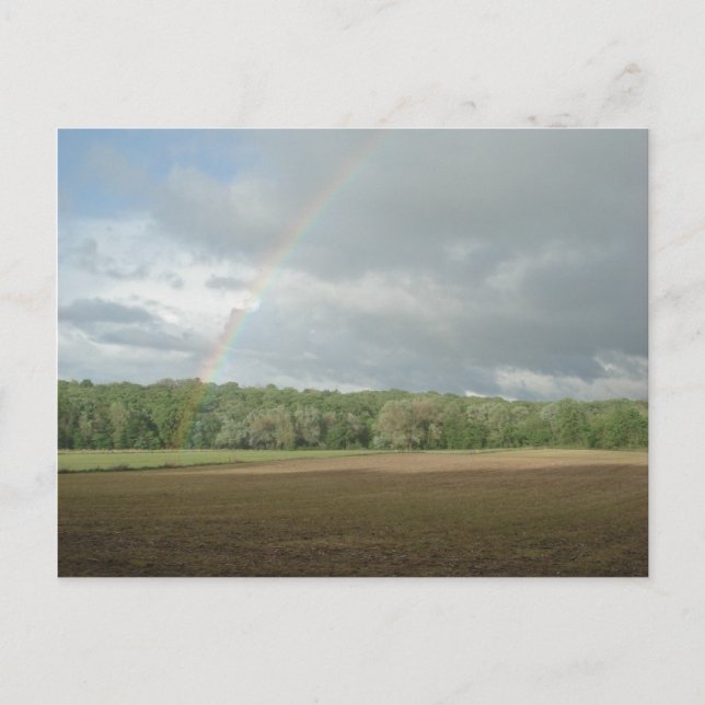 Carte Postale Arc en ciel devant St. Clair, MO (Devant)