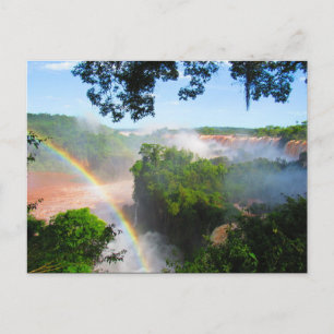 Carte Postale arc-en-ciel iguaçu