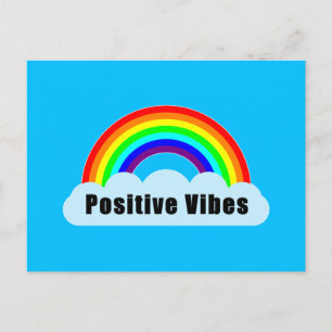 Carte Postale ARC-EN-CIEL - Vibes Positives
