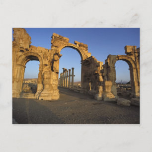Carte Postale Arc monumental, Palmyre, Homs, Syrie