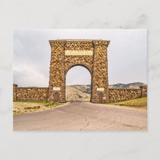 Carte Postale Arc Roosevelt à l'extrémité nord de Yellowstone