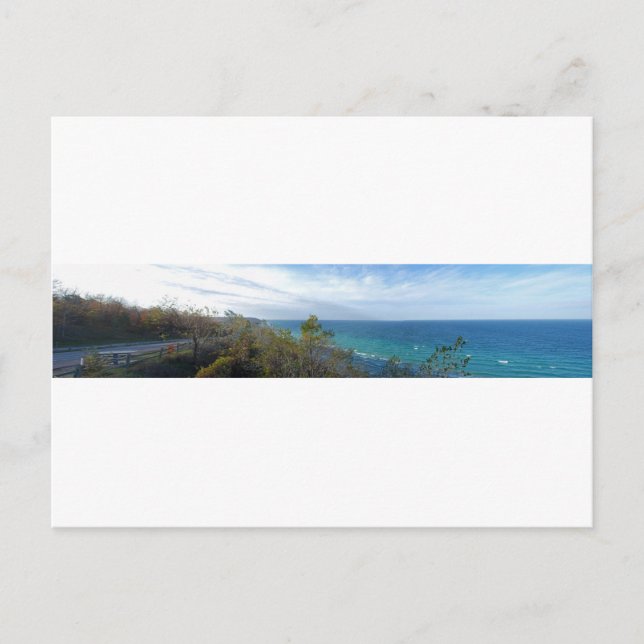 Carte Postale Arcadia Overlook Panorama, Michigan (Devant)
