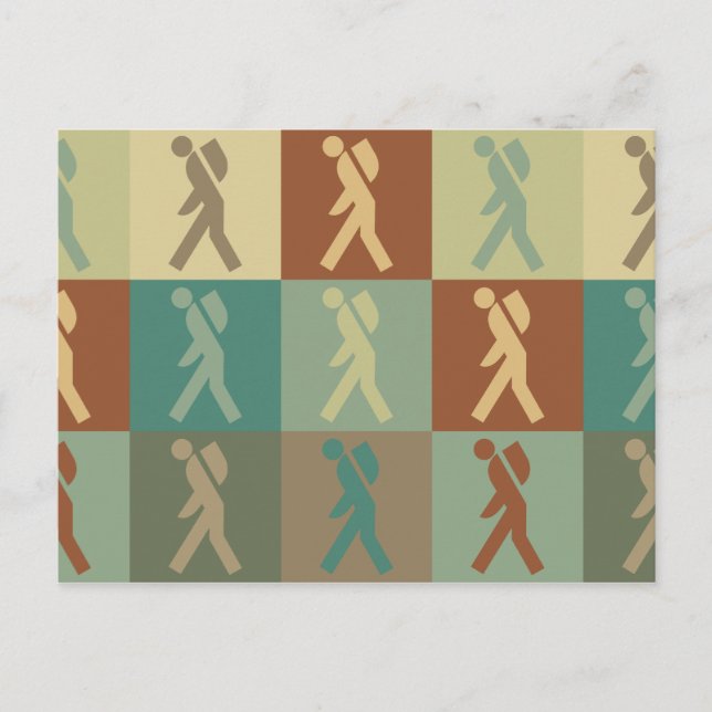 Carte Postale Arceau Pop Backpacking (Devant)