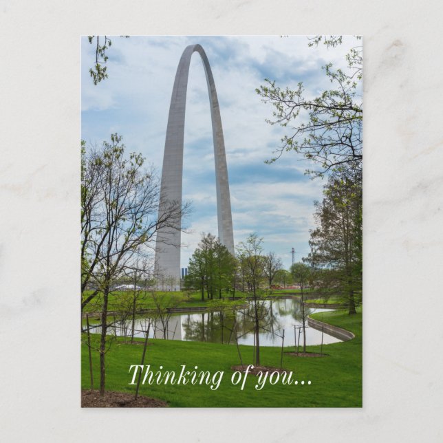 Carte Postale Arch Du Parc Qui Pense À Vous (Devant)