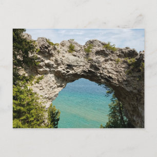 Carte Postale Arch Rock sur l'île Mackinac, Michigan