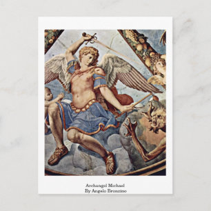 Carte Postale Archange Michael Par Angelo Bronzino