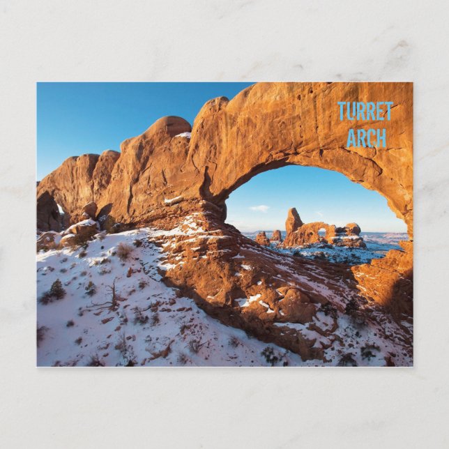 Carte Postale Arche à tourelle (Devant)