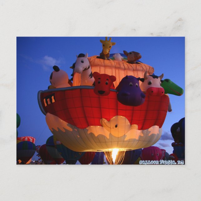 Carte Postale Arche de Noé (Devant)