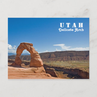 Carte Postale Arche Delicate Utah