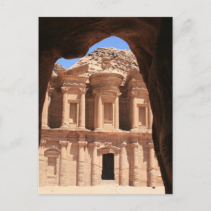 Carte Postale arche du monastère de petra