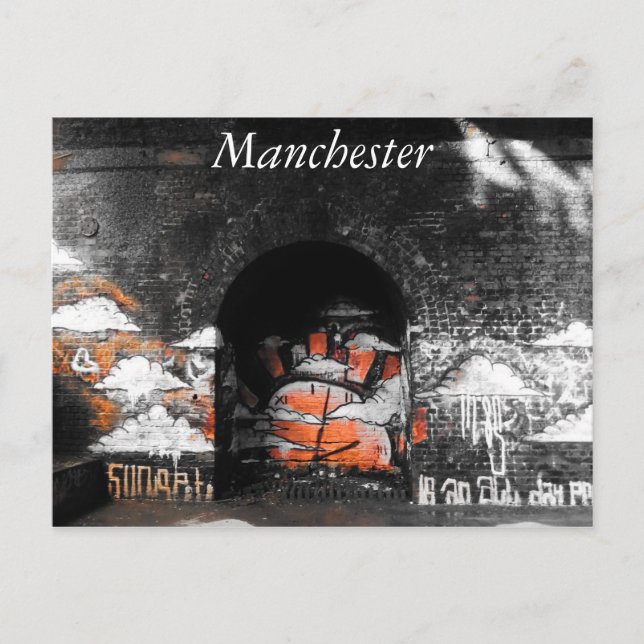 Carte Postale Arche ferroviaire de Manchester (Devant)