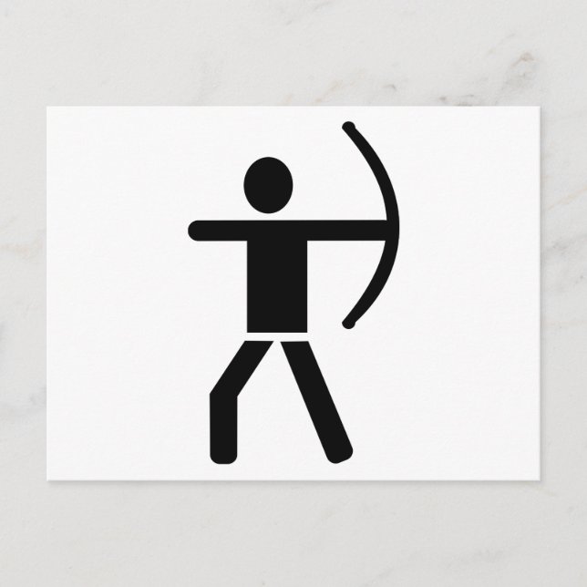 Carte Postale Arche flèche (Devant)