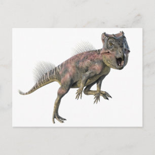Carte Postale Archeoceratops Dinosaur courir