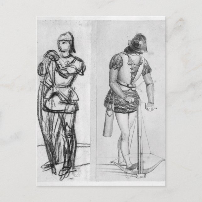 Carte Postale Archer et traversier (Devant)