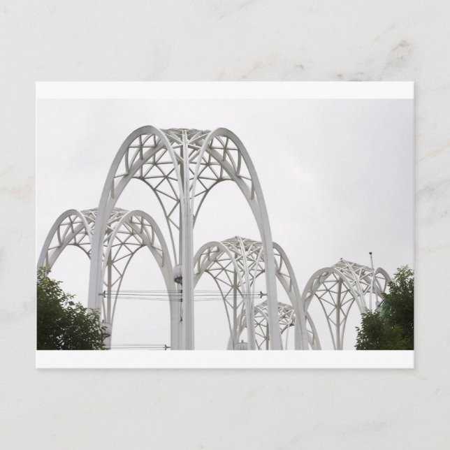 Carte Postale Arches du Seattle Science Center (Devant)