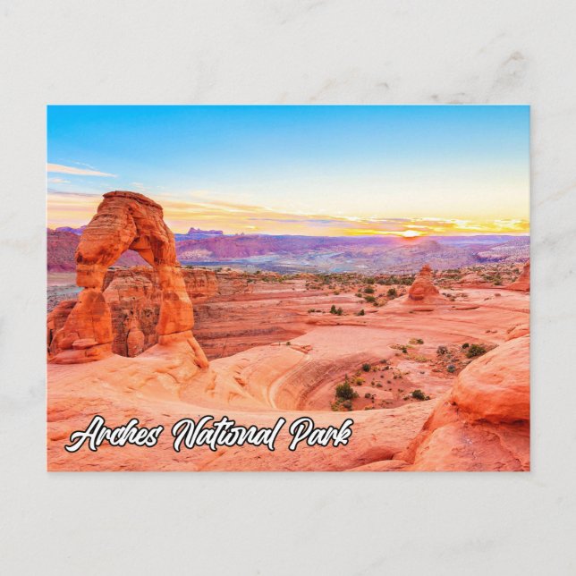 Carte Postale Arches National Park, Utah, États-Unis (Devant)