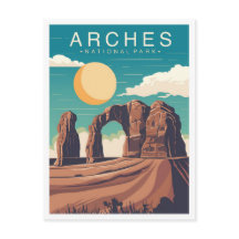Arches National Park Utah USA Illustration de voya