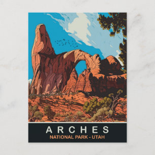 Carte Postale Arches, Parc National, Utah, Voyage
