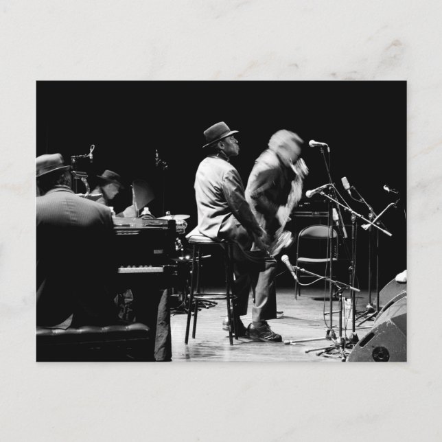 Carte Postale Archie Shepp Denis Colin 5 Banlieues Bleues 2010 (Devant)