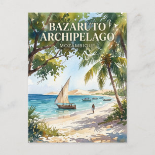 Carte Postale Archipel de Bazaruto Mozambique