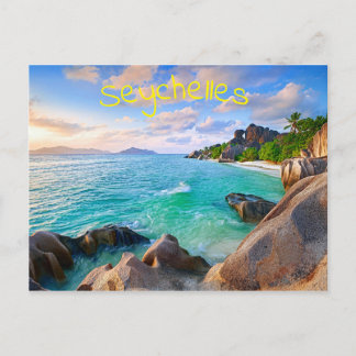 Carte Postale Archipel tropical des Seychelles
