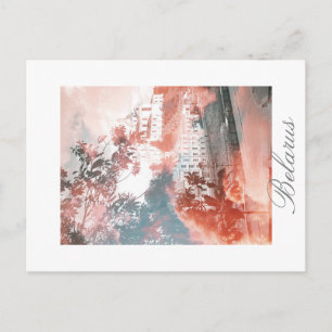 Carte postale architecturale de Vitebsk Biélorussi