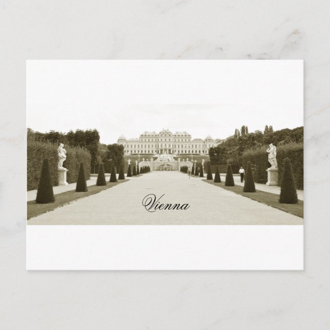 Carte Postale Architecture à Vienne, Autriche (Devant)