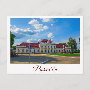 Carte Postale Architecture de la gare de Porechye Parecca en Bié