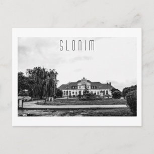 Carte Postale Architecture de la gare ferroviaire de Slonim en B