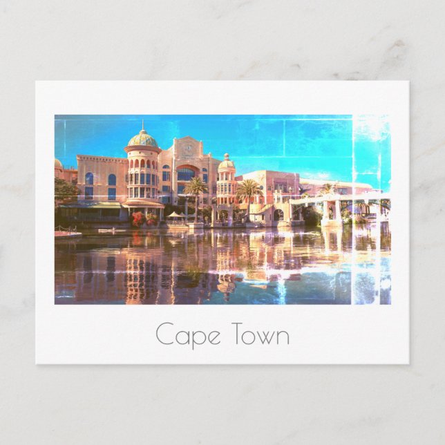 Carte postale Architecture de la promenade du cana (Devant)