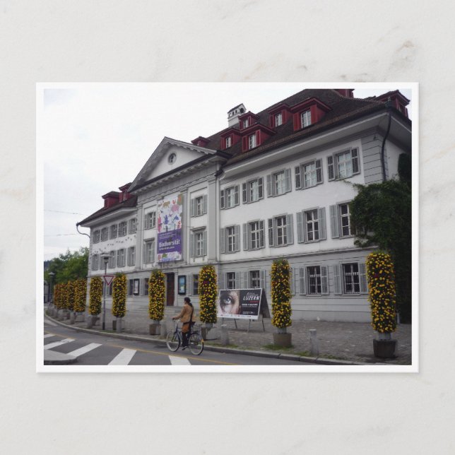 Carte Postale architecture de lucerne (Devant)