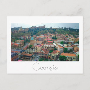 Carte Postale Architecture de rue Tbilissi Georgia
