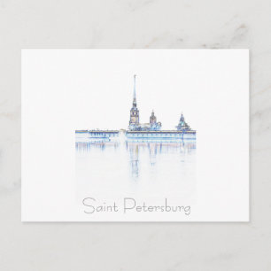 Carte postale Architecture de Saint-Pétersbourg Ru