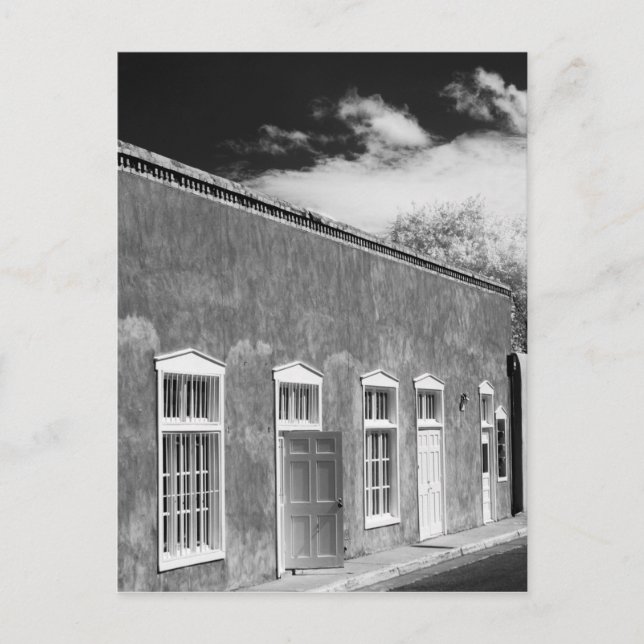 Carte Postale architecture de style territorial, Santa Fe, Nouve (Devant)