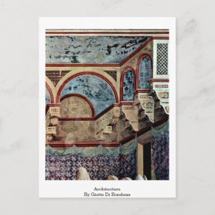 Carte Postale Architecture par Giotto Di Bondone