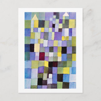 Carte Postale Architecture, Paul Klee