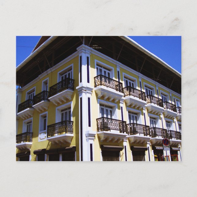 Carte Postale Architecture Portugaise à Goa en Inde (Devant)