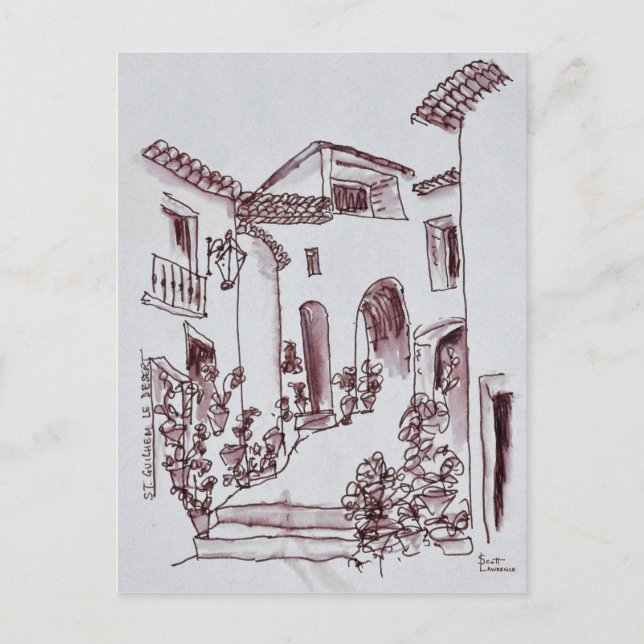 Carte Postale Architecture | Saint-Guilhem-le-Désert, France (Devant)