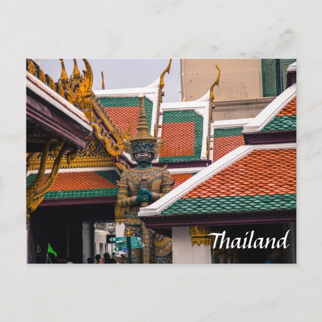Carte postale Architecture thaïe (Devant)