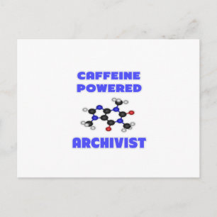 Carte Postale Archiviste de Caffeine Powered