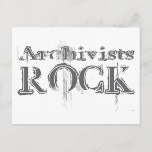 Carte Postale Archiviste Rock