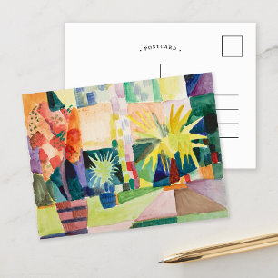 Carte Postale Arden sur le lac de Thoune   August Macke