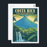 Carte Postale Arenal Volcano Costa Rica Vintage voyage Place<br><div class="desc">Arenal Volcano Costa Rica Vintage Lieu de voyage célèbre</div>