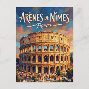 Carte Postale Arènes de Nîmes France