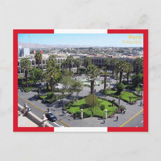 Carte Postale Arequipa - Pérou (Devant)