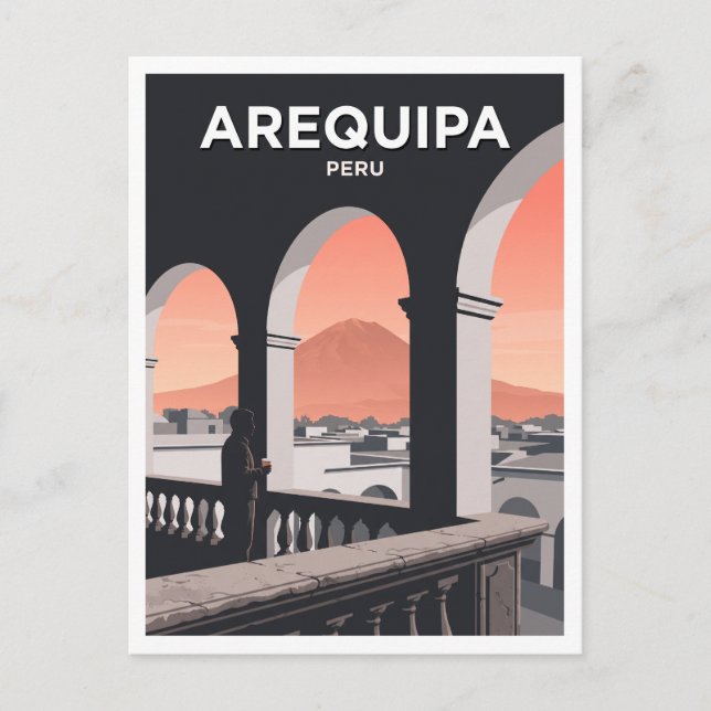 Carte Postale Arequipa Pérou (Devant)